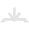 Ekena Millwork Vanguard Architectural Grade PVC Gable Bracket, 48"W x 26"H x 2"D x 4"F, 13/12 Pitch GBP048X26X0204VAN00 - alternate 3